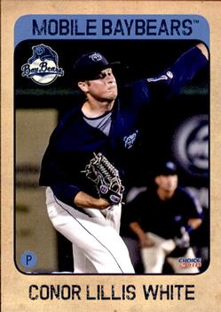 2018 Choice Mobile BayBears #11 Conor Lillis-White Front