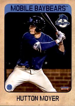 2018 Choice Mobile BayBears #14 Hutton Moyer Front
