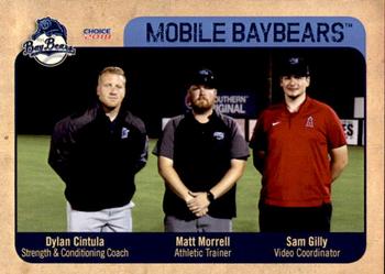2018 Choice Mobile BayBears #30 Dylan Cintula / Matt Morrell / Sam Gilly Front