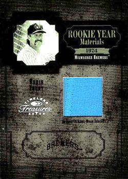2005 Donruss Timeless Treasures - Rookie Year Materials Year #RYM-12 Robin Yount Front
