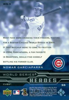 2005 Upper Deck - World Series Heroes #WS-9 Nomar Garciaparra Back