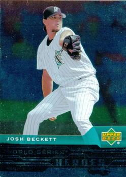 2005 Upper Deck - World Series Heroes #WS-17 Josh Beckett Front