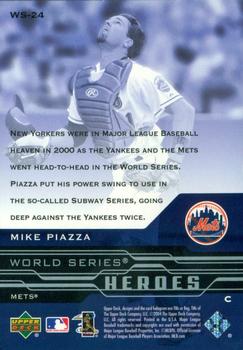 2005 Upper Deck - World Series Heroes #WS-24 Mike Piazza Back