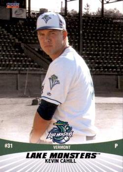 2010 Choice Vermont Lake Monsters #3 Kevin Cahill Front