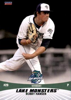 2010 Choice Vermont Lake Monsters #9 Bobby Hansen Front