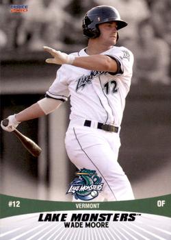 2010 Choice Vermont Lake Monsters #24 Wade Moore Front