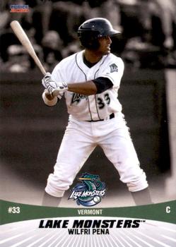 2010 Choice Vermont Lake Monsters #26 Wilfri Pena Front