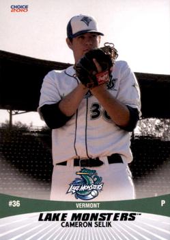 2010 Choice Vermont Lake Monsters #28 Cameron Selik Front