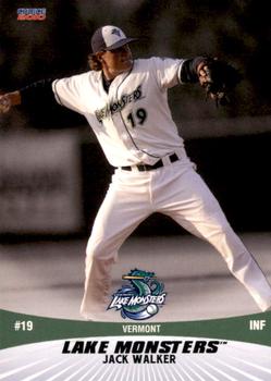 2010 Choice Vermont Lake Monsters #30 Jack Walker Front