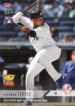2018 Topps Now - Rookie Cup #RC2 Gleyber Torres Front