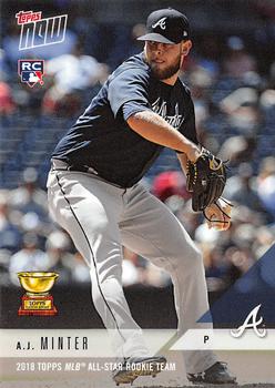 2018 Topps Now - Rookie Cup #RC12 A.J. Minter Front