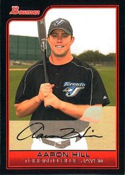 2006 Bowman #136 Aaron Hill Front