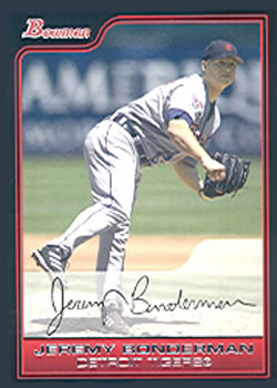 2006 Bowman #166 Jeremy Bonderman Front