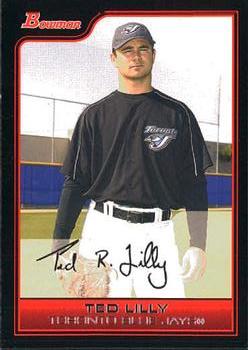 2006 Bowman #2 Ted Lilly Front