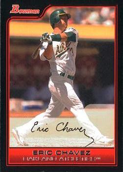 2006 Bowman #40 Eric Chavez Front