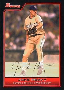 2006 Bowman #55 Jake Peavy Front