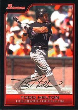 2006 Bowman #60 Todd Helton Front