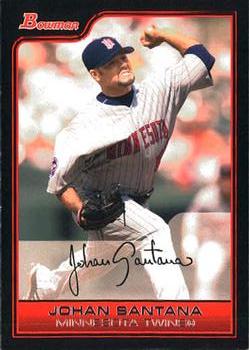 2006 Bowman #63 Johan Santana Front