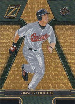 2005 Donruss Zenith - Artist's Proofs Gold #199 Jay Gibbons Front