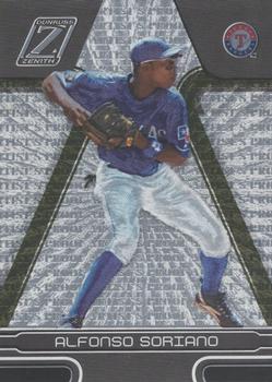 2005 Donruss Zenith - Artist's Proofs Silver #14 Alfonso Soriano Front