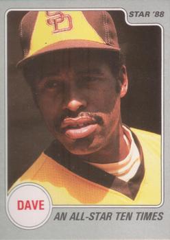 1988 Star Dave Winfield - Glossy #5 Dave Winfield Front