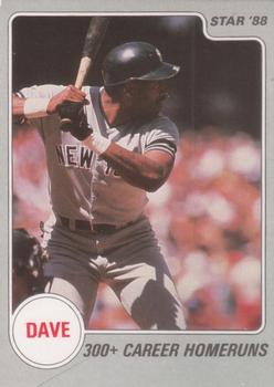 1988 Star Dave Winfield - Glossy #7 Dave Winfield Front