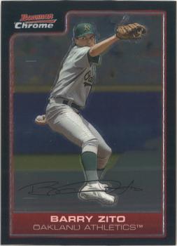 2006 Bowman Chrome #17 Barry Zito Front