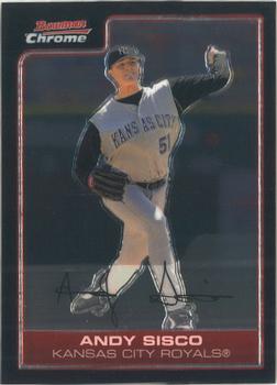 2006 Bowman Chrome #79 Andy Sisco Front