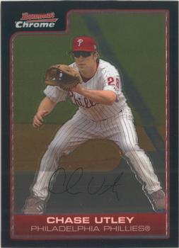 2006 Bowman Chrome #170 Chase Utley Front
