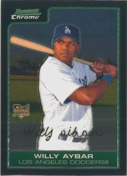 2006 Bowman Chrome #215 Willy Aybar Front