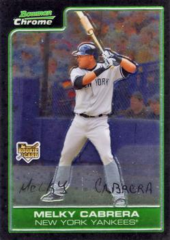 2006 Bowman Draft Picks & Prospects - Chrome #BDP5 Melky Cabrera Front