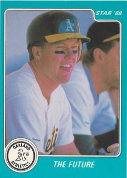 1988 Star Mark McGwire (Aqua) - Glossy #11 Mark McGwire Front