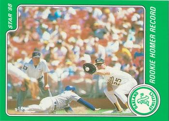 1988 Star Mark McGwire (Green) - Glossy #6 Mark McGwire Front