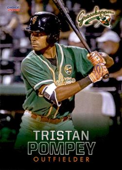 2018 Choice Greensboro Grasshoppers #22 Tristan Pompey Front