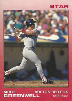 1989 Star Mike Greenwell Red - Glossy #10 Mike Greenwell Front