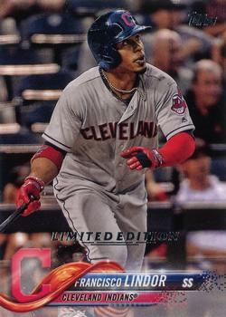 2018 Topps - Limited #10 Francisco Lindor Front