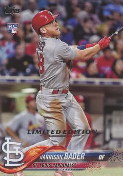 2018 Topps - Limited #21 Harrison Bader Front