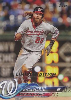 2018 Topps - Limited #28 Jayson Werth Front