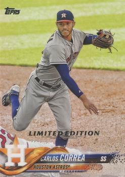 2018 Topps - Limited #30 Carlos Correa Front