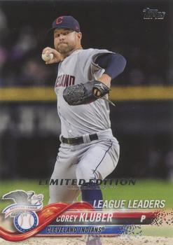 2018 Topps - Limited #31 Corey Kluber Front