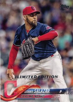 2018 Topps - Limited #38 Danny Salazar Front