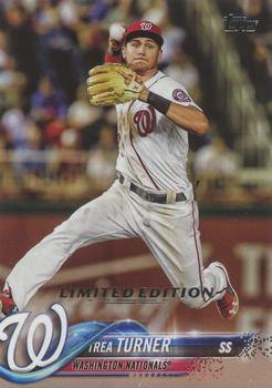 2018 Topps - Limited #44 Trea Turner Front