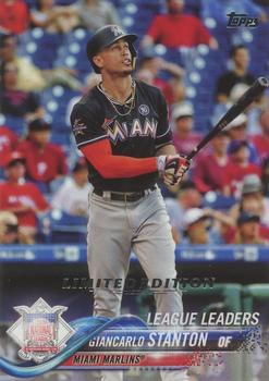 2018 Topps - Limited #45 Giancarlo Stanton Front