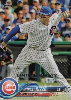 2018 Topps - Limited #50 Anthony Rizzo Front