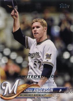 2018 Topps - Limited #54 Chase Anderson Front