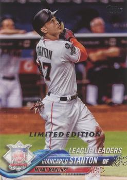 2018 Topps - Limited #64 Giancarlo Stanton Front