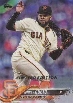 2018 Topps - Limited #70 Johnny Cueto Front