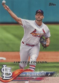 2018 Topps - Limited #81 Adam Wainwright Front