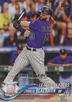 2018 Topps - Limited #92 Charlie Blackmon Front