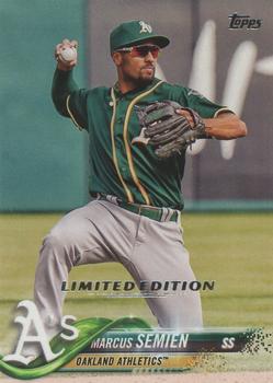 2018 Topps - Limited #198 Marcus Semien Front